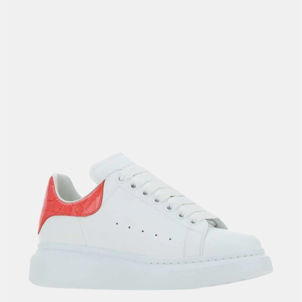 

Alexander Mcqueen White/Red Oversized Sneakers Size EU