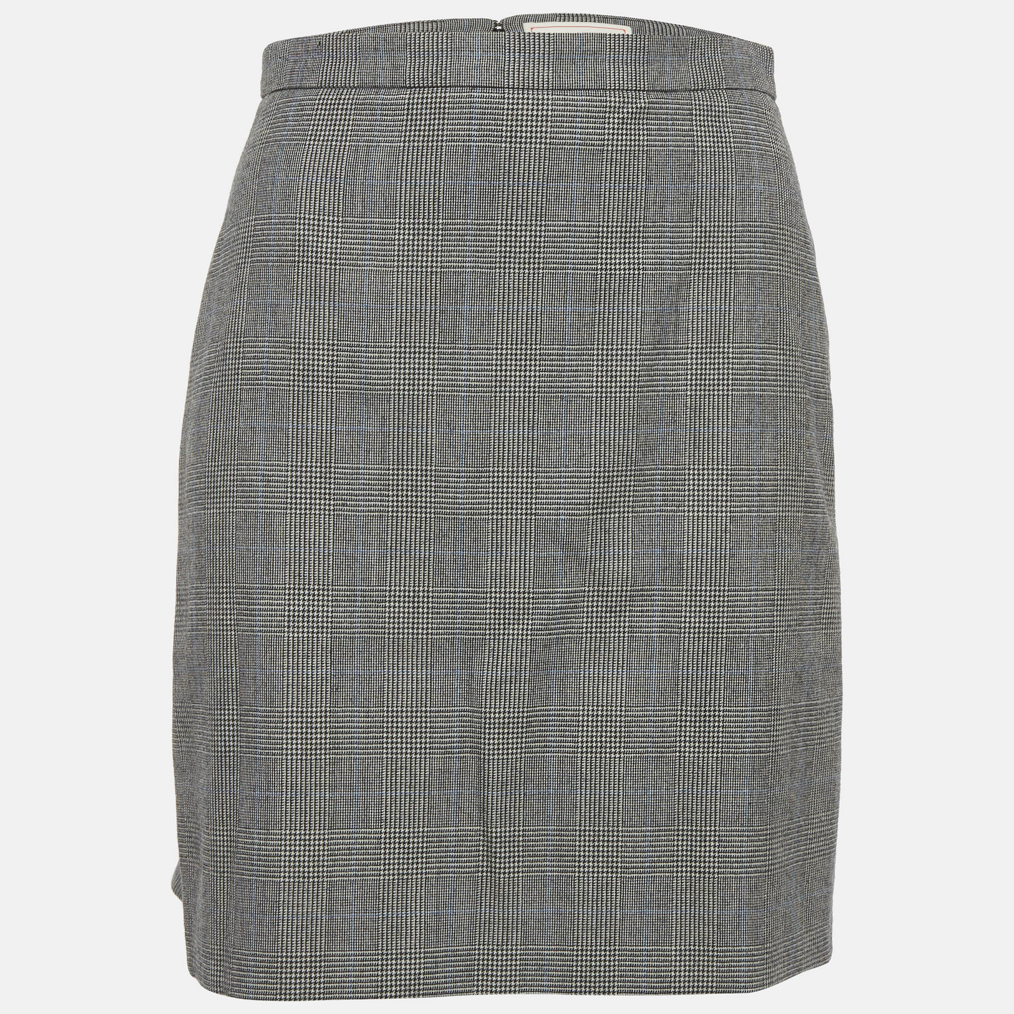 

Alexander McQueen Grey Prince of Wales Mini Skirt S