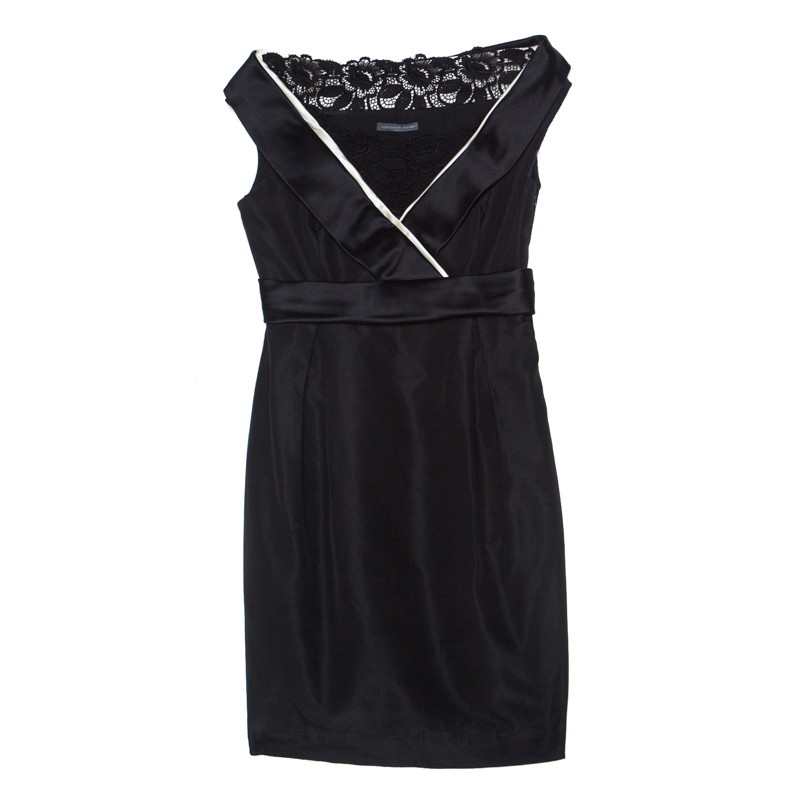 alexander mcqueen tuxedo dress