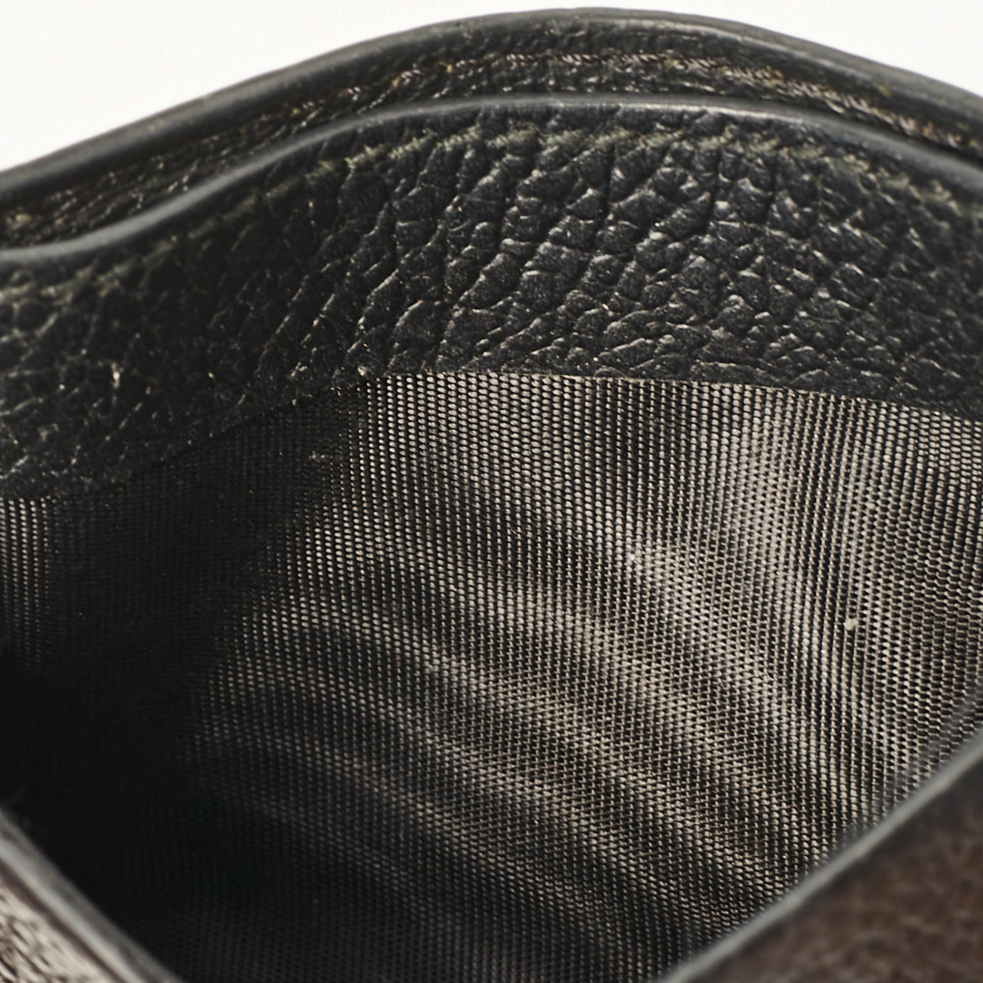 Alexander McQueen Black Leather Card Holder 