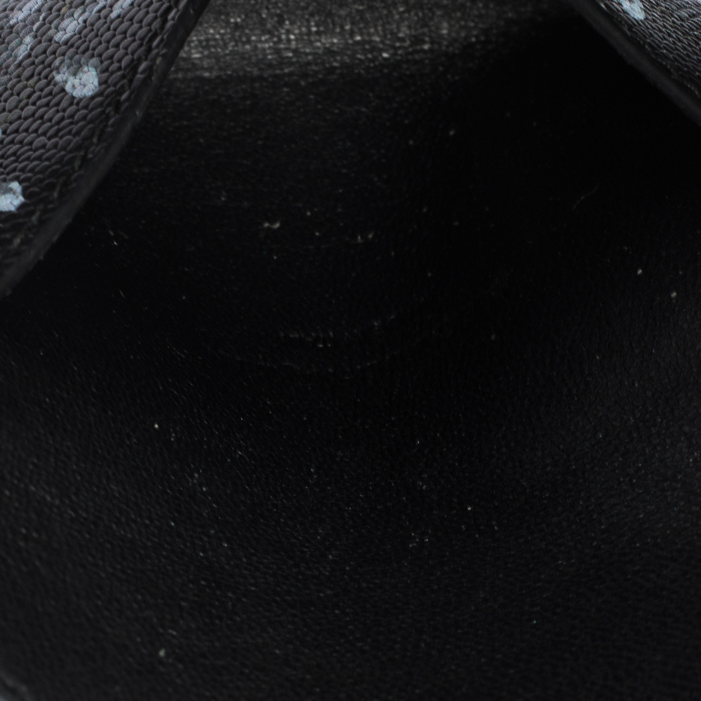 

Alexander McQueen Black Leather Skull Card Case