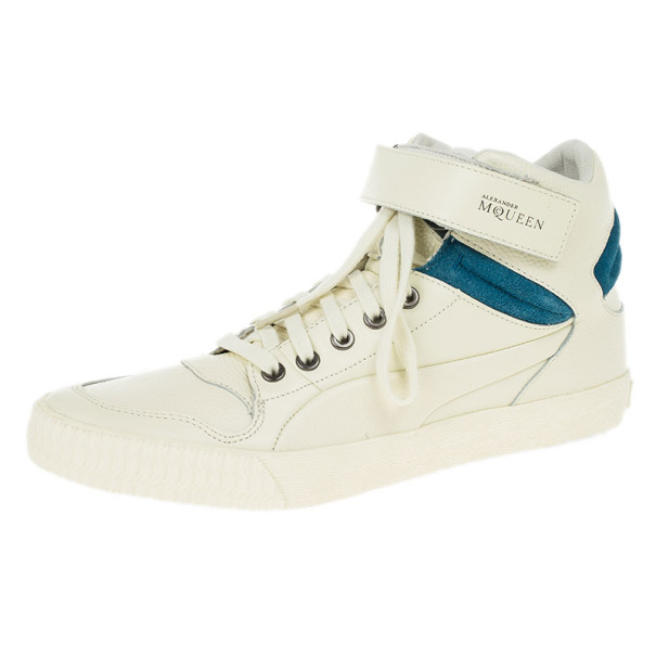 Alexander McQueen for Puma Winter White Street Climb III Sneakers Size 42