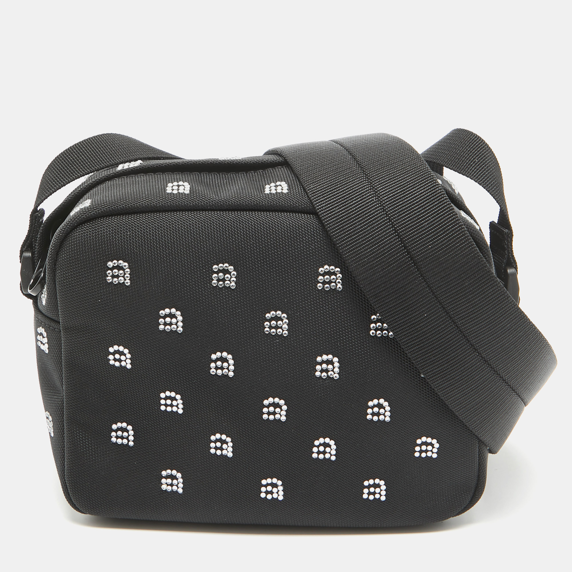 

Alexander Wang Black Nylon Embellished Wangsport Camera Bag