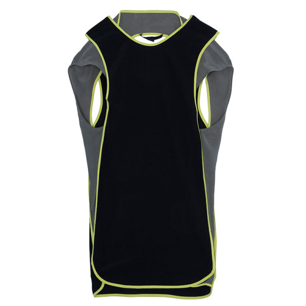 Alexander Wang Khaki Black Silk Top M