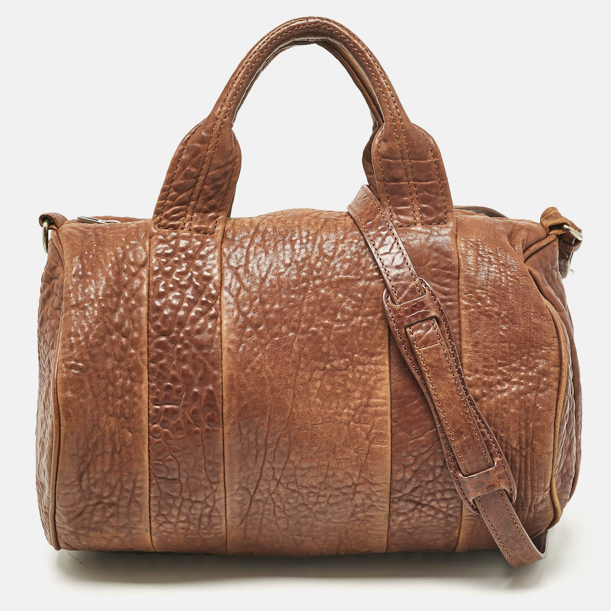 

Alexander Wang Brown Pebbled Leather Rocco Bag