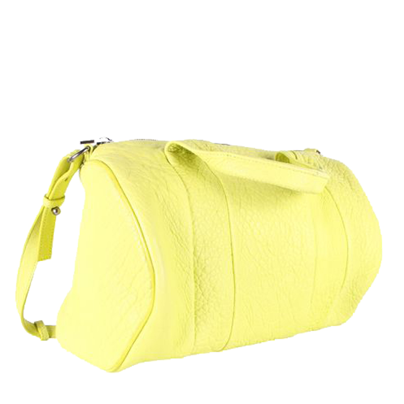 

Alexander Wang Yellow Leather Top Handle Bag