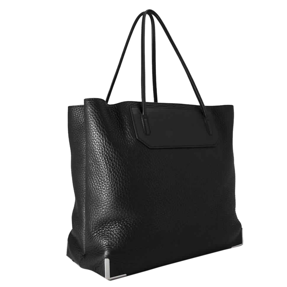 

Alexander Wang Black Leather Large Prisma Tote