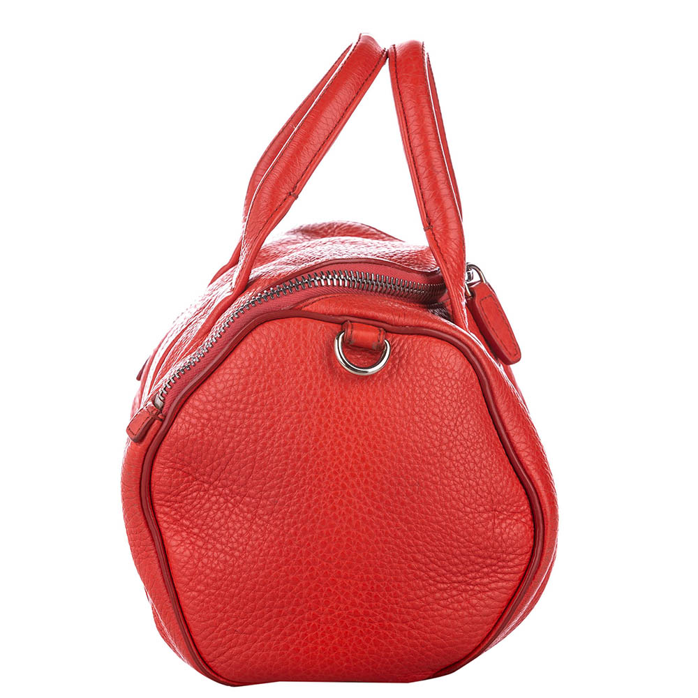 

Alexander Wang Red Rockie Leather Satchel Bag