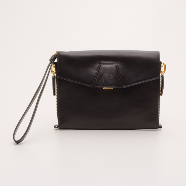 Pre Owned Alexander Wang Leather Lydia Clutch
