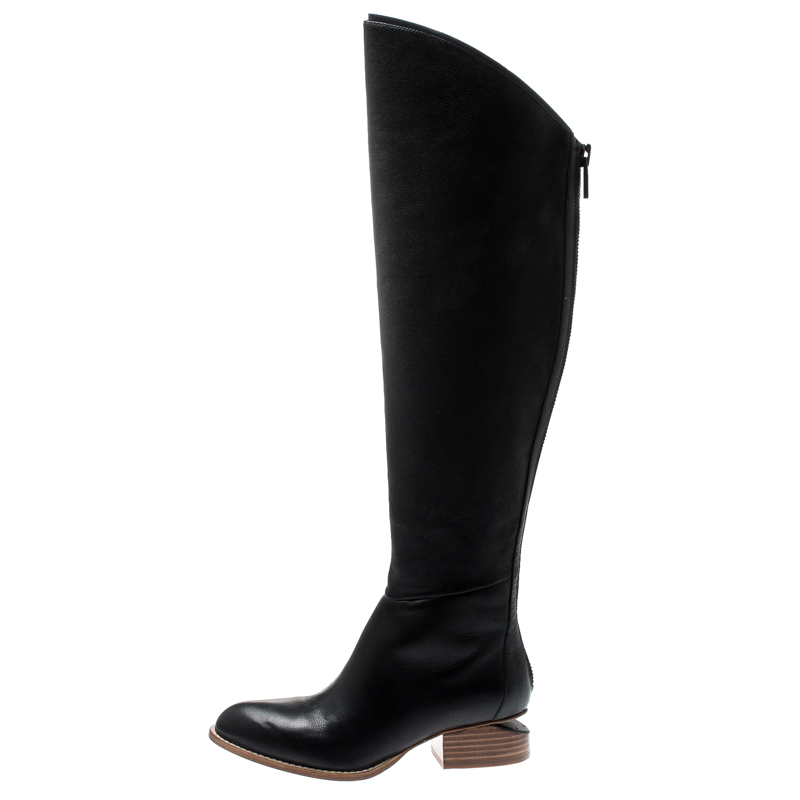 alexander wang knee high boots