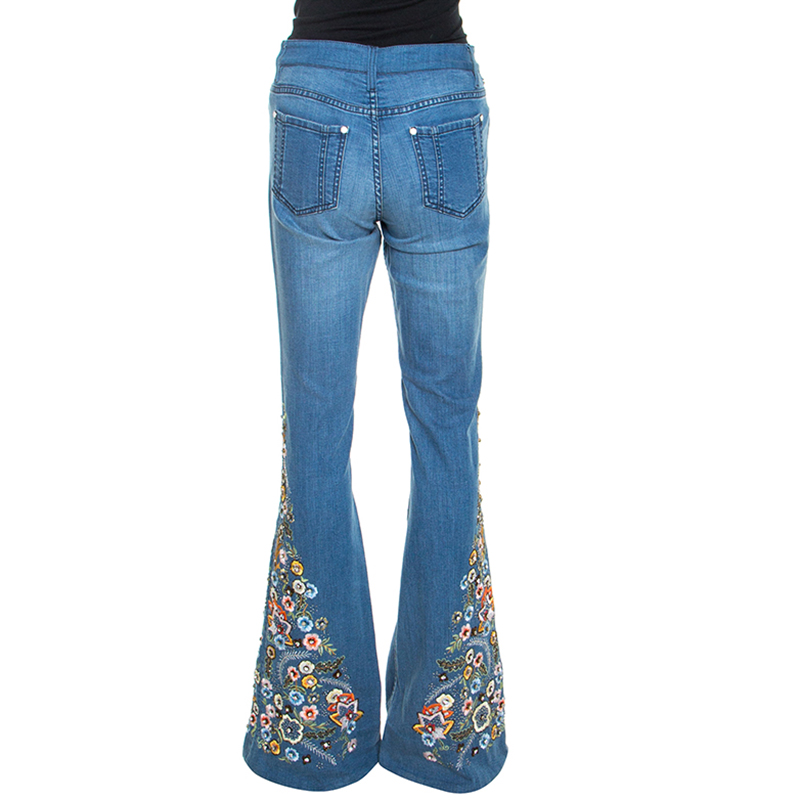 alice and olivia embellished jeans
