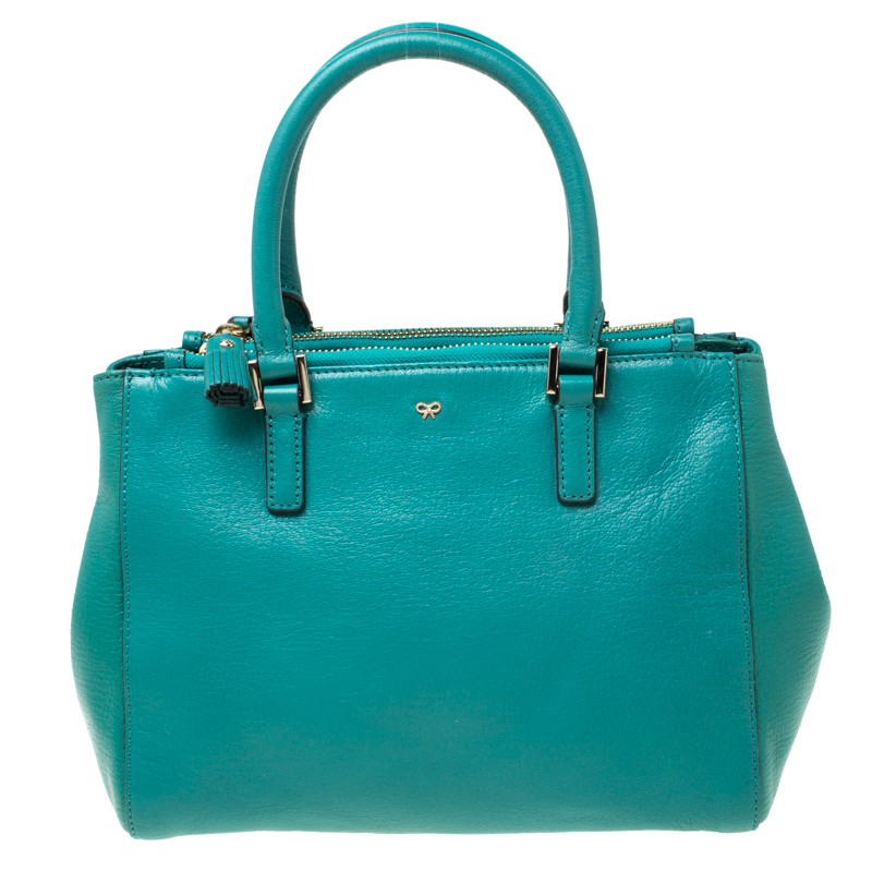 anya hindmarch leather tote