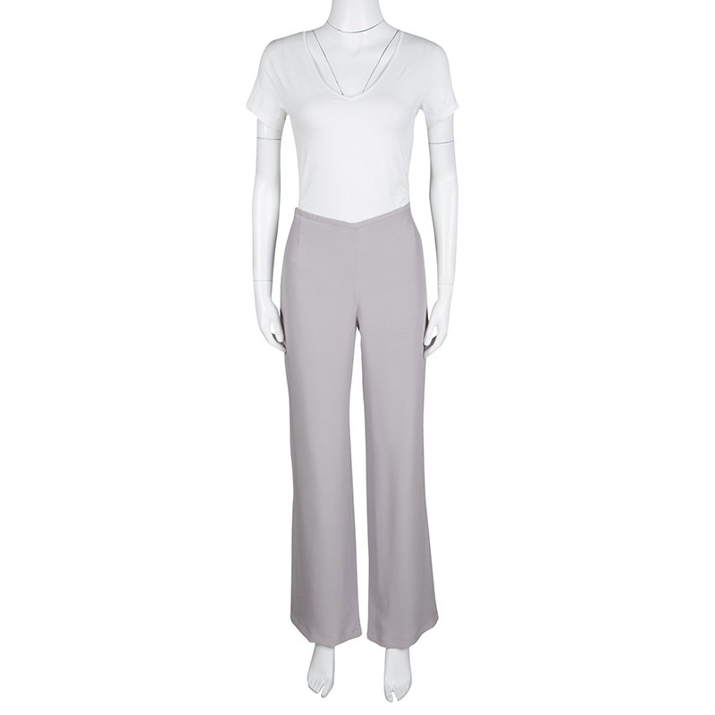 

Armani Collezioni Lilac High Waist Straight Fit Trousers, Purple