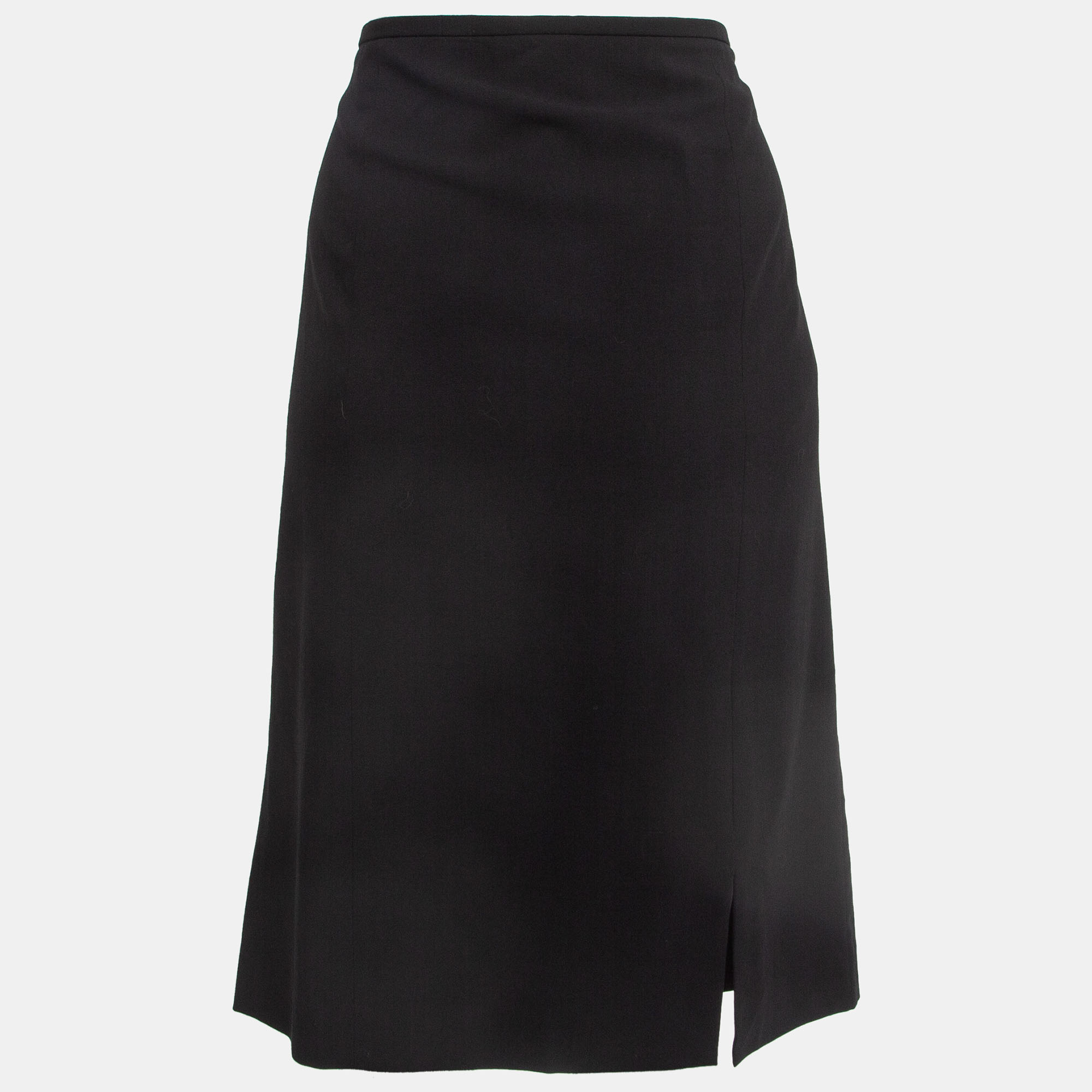 

Armani Collezioni Black Crepe Formal Pencil Skirt