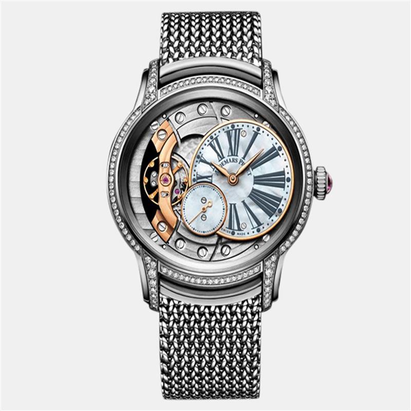 

Audemars Piguet Millenary 77247Bc.Zz.1272Bc.01 Manual Winding MOP 18K White Gold Women's Wristwatch 39.5 mm