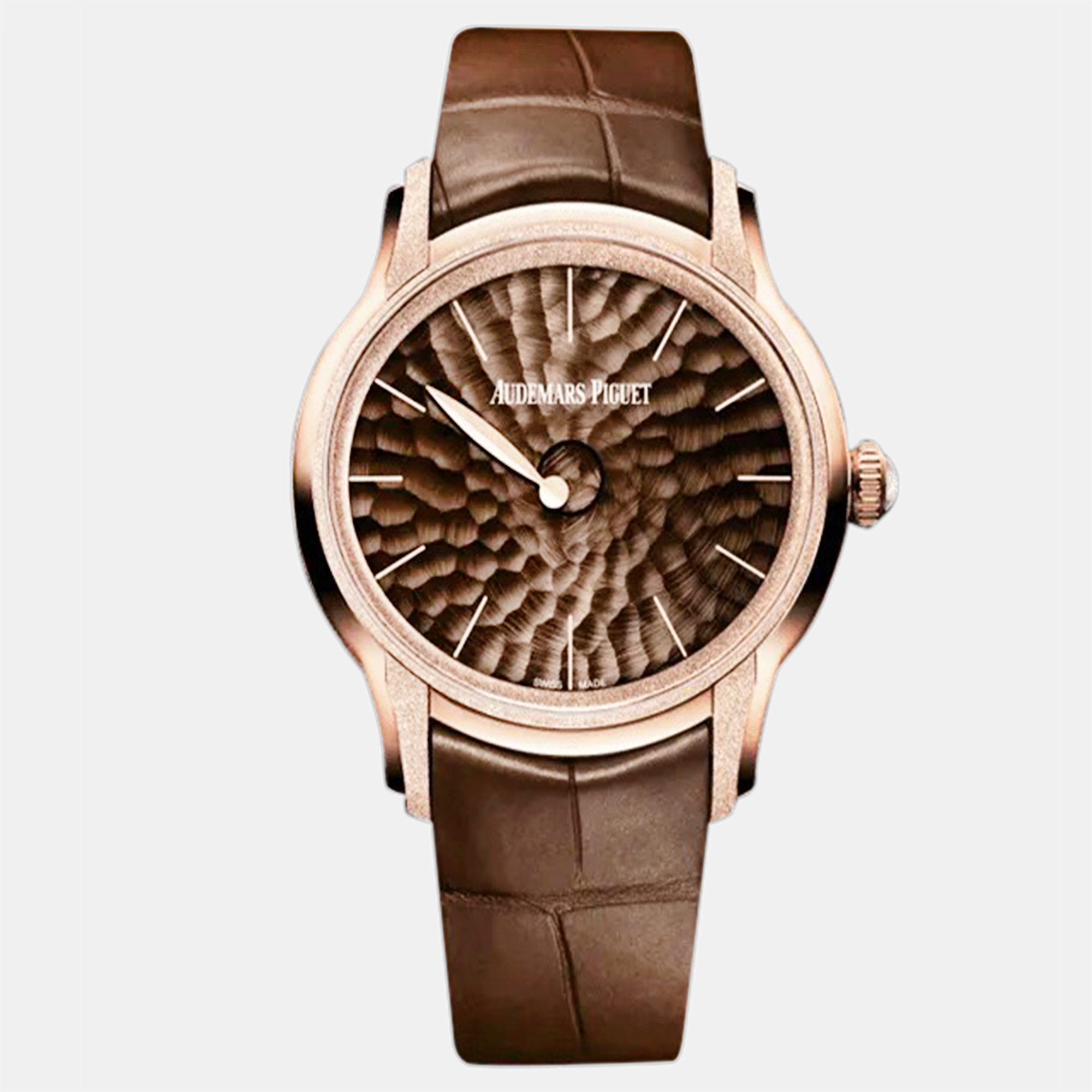 

Audemars Piguet Millenary 77266OR.GG.A823CR.01 Automatic Brown 18k Rose Gold Women's Wristwatch 39.5 mm