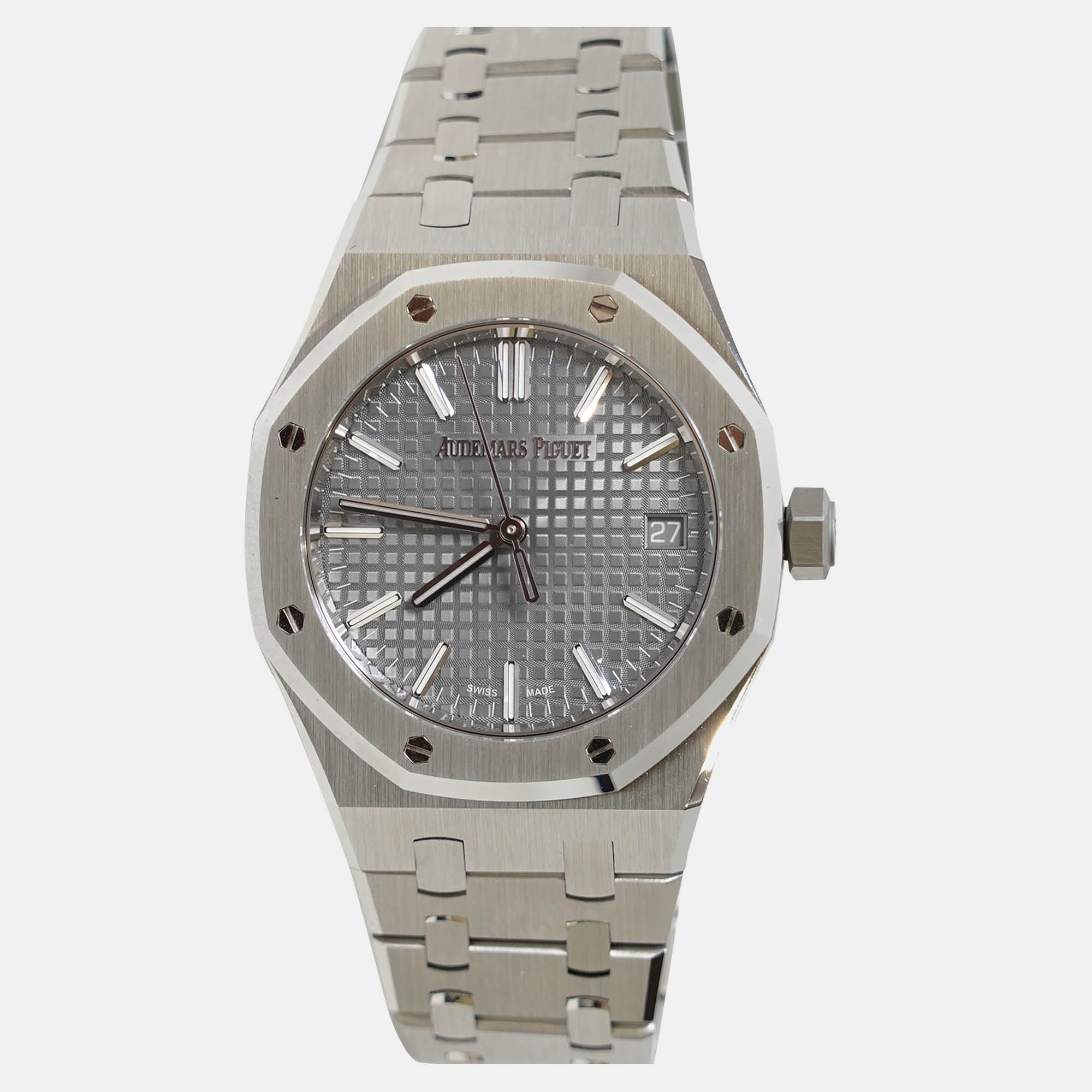 

Audemars Piguet Royal Oak 15550ST.OO.1356ST.07 Automatic Grey Stainless Steel Women's Wristwatch 37 mm