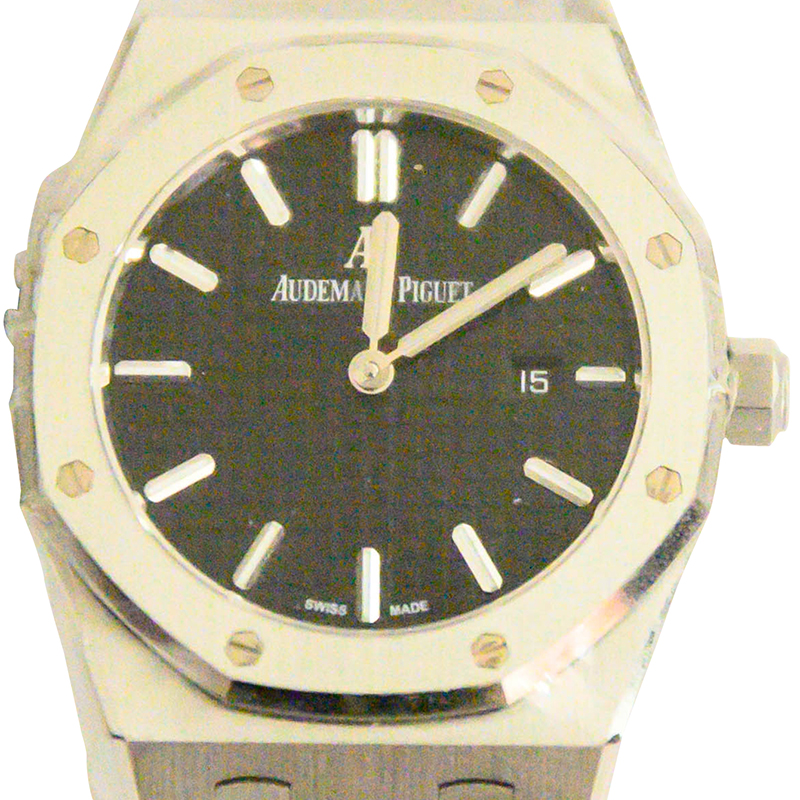 

Audemars Piguet Black Dial Stainless Steel Royal Oak Quartz Men's Watch