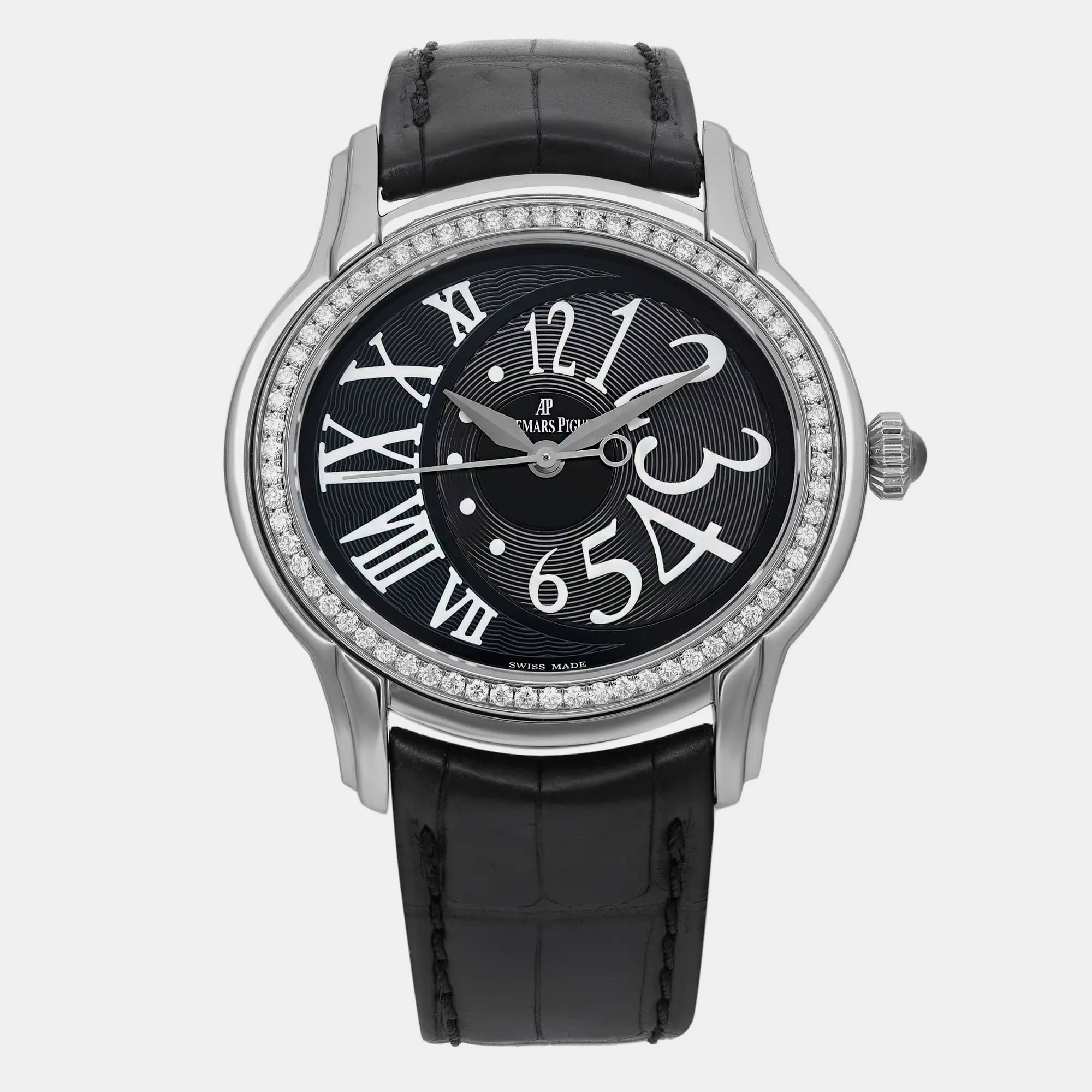 

Audemars Piguet Black Diamond Stainless Steel Millenary