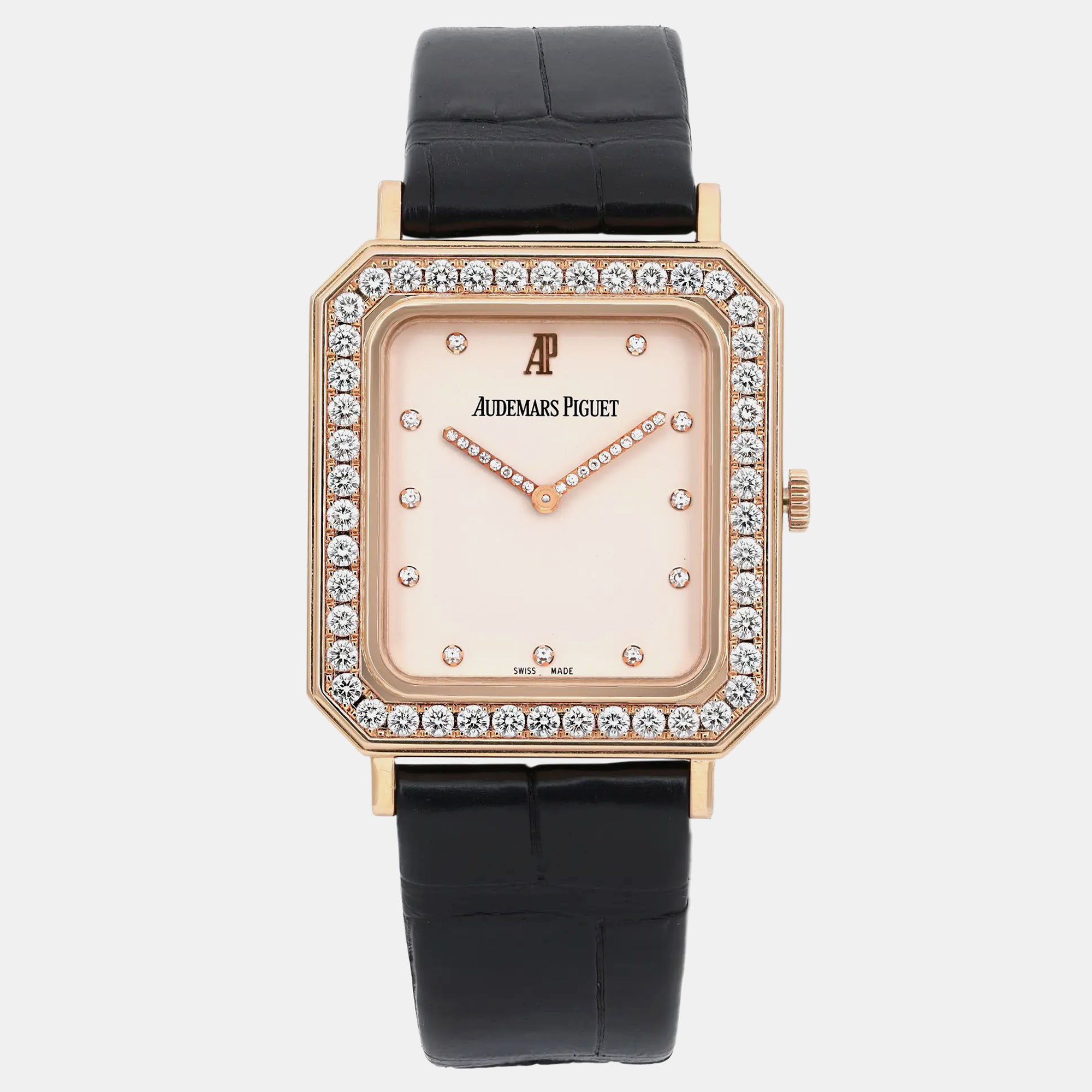 

Audemars Piguet Cream Diamond Rose Gold