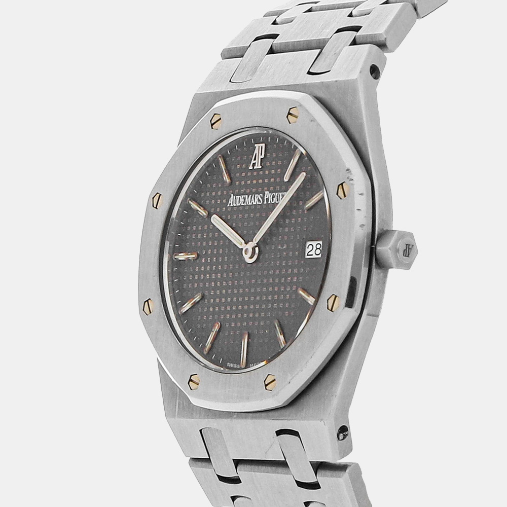 

Audemars Piguet Grey Stainless Steel Royal Oak 56175ST.OO.0789ST.04 Men's Wristwatch 33 mm