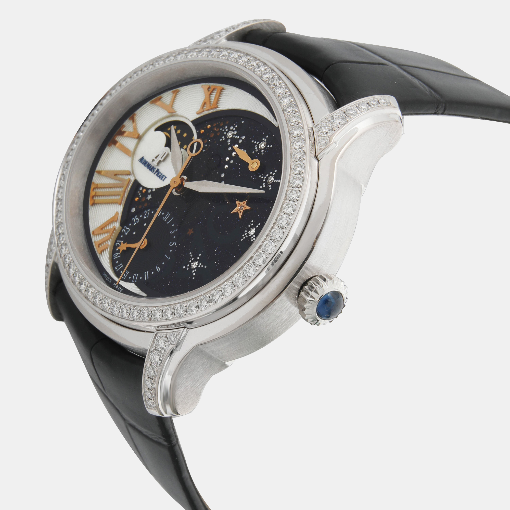 

Audemars Piguet Blue Diamonds Stainless Steel Millinary Starlit Sky