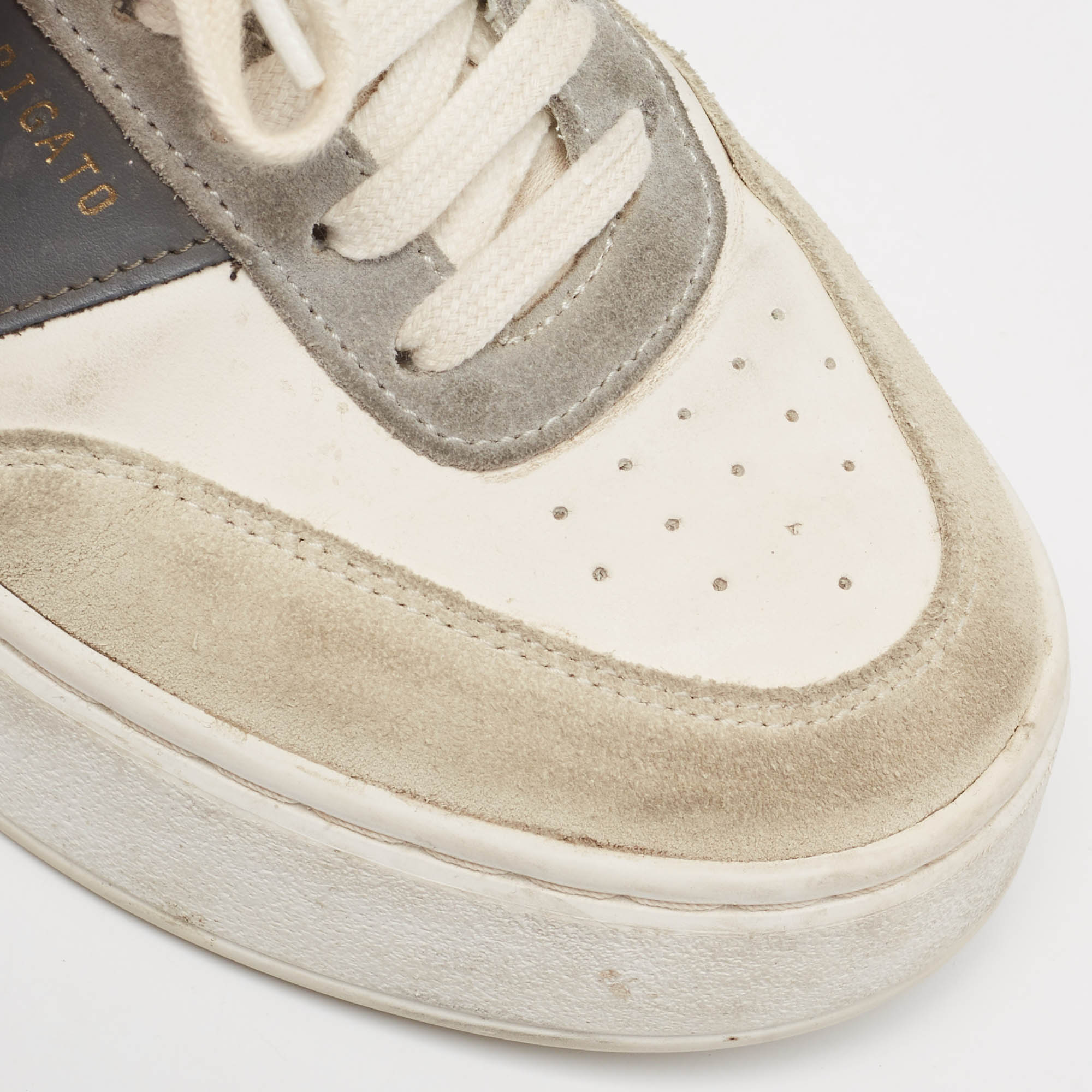 Axel Arigato Multicolor Suede and Leather Low Top Sneakers Size 36 