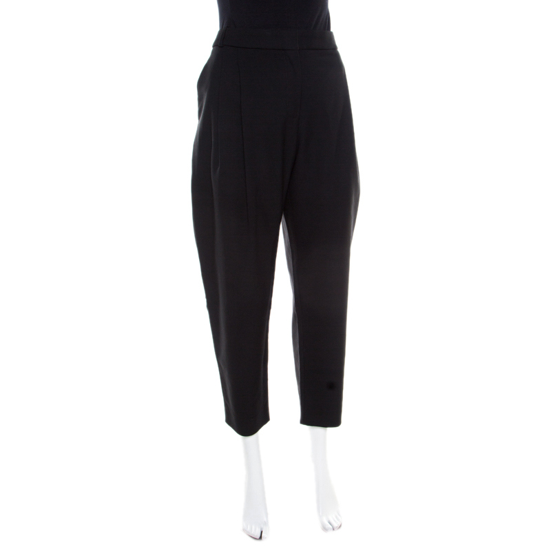 

Balenciaga Black Knit Straight Fit Trousers