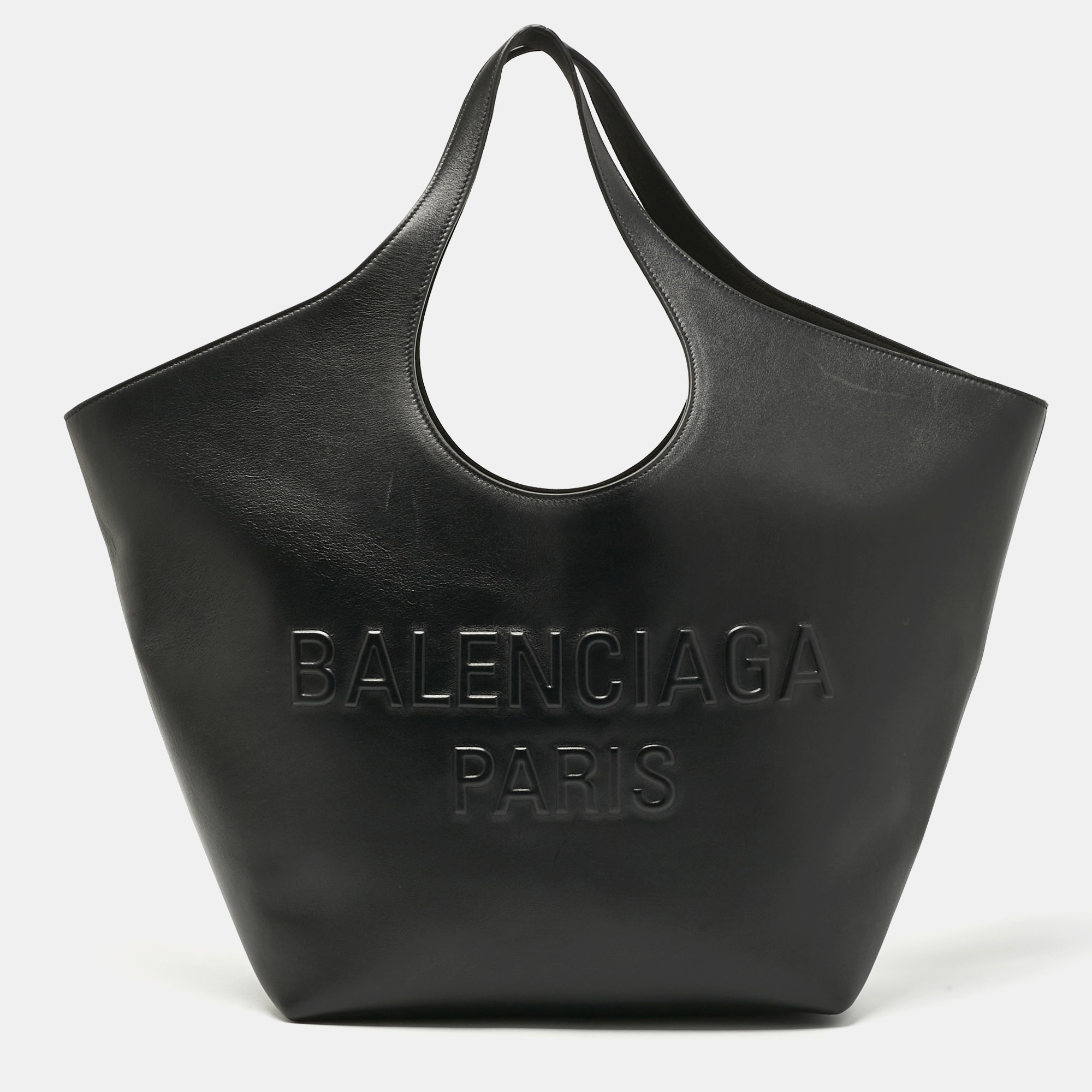 

Balenciaga Black Leather Medium Mary Kate Tote