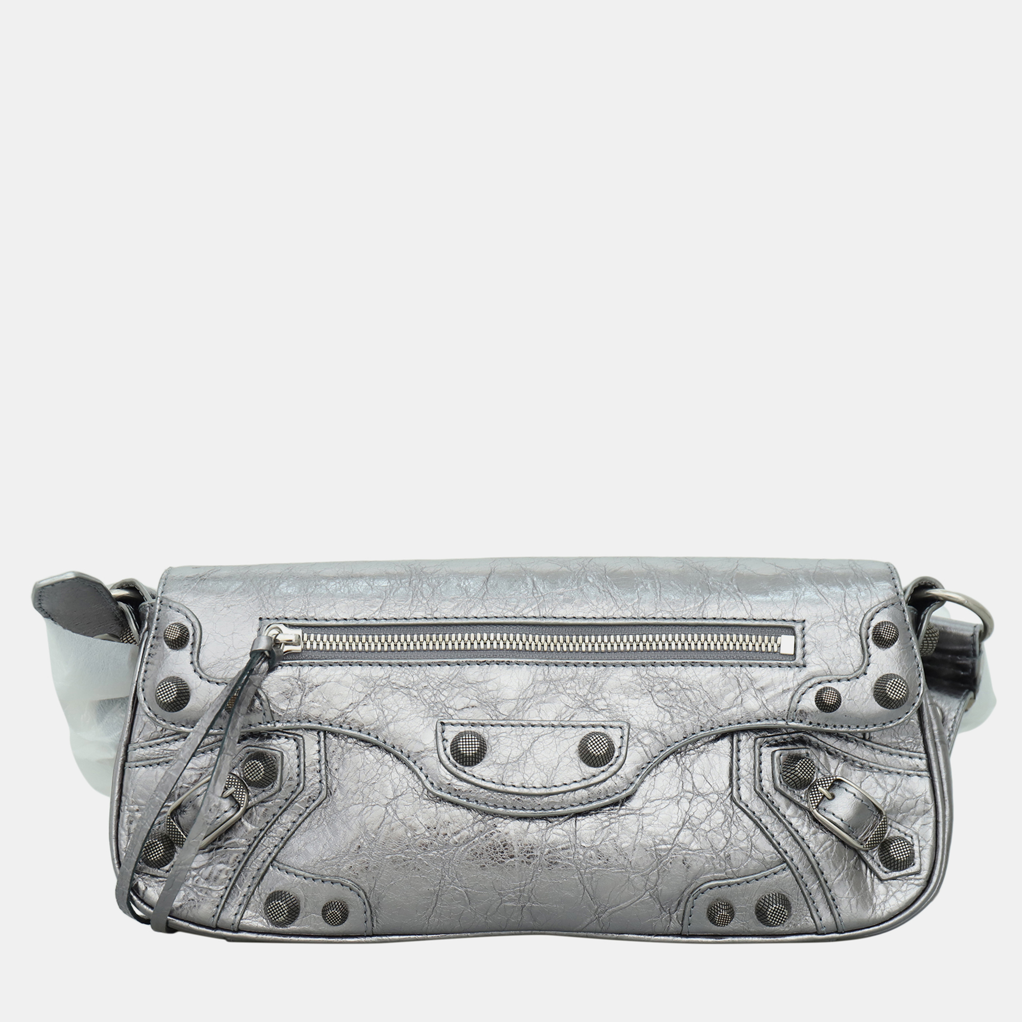 

Balenciaga Le Cagole Sling Bag, Silver