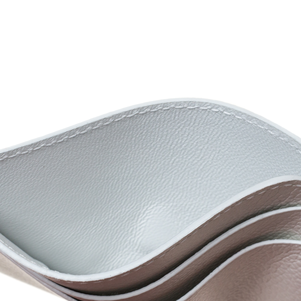 

Balenciaga White Leather Logo Card Holder