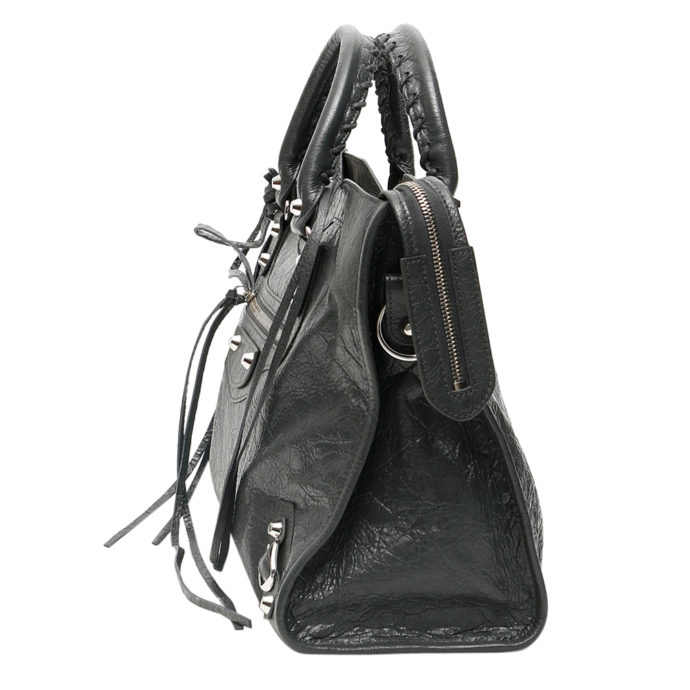 

Balenciaga Grey Leather Classic City Bag