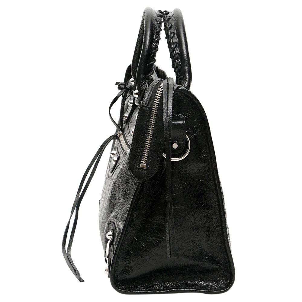 

Balenciaga Black Leather Classic City Bag