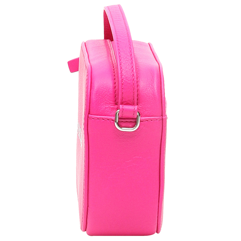 

Balenciaga Pink Leather Everyday Logo  Camera Bag