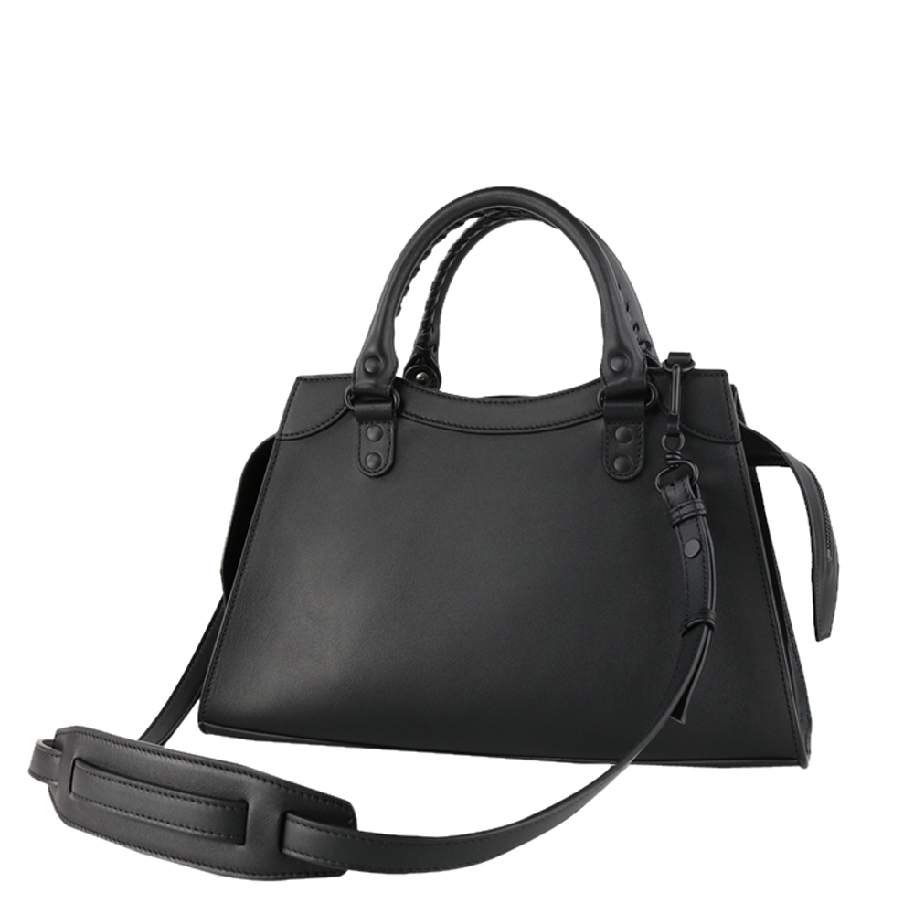 

Balenciaga Black Leather Neo Classic Small Top Handle Bag