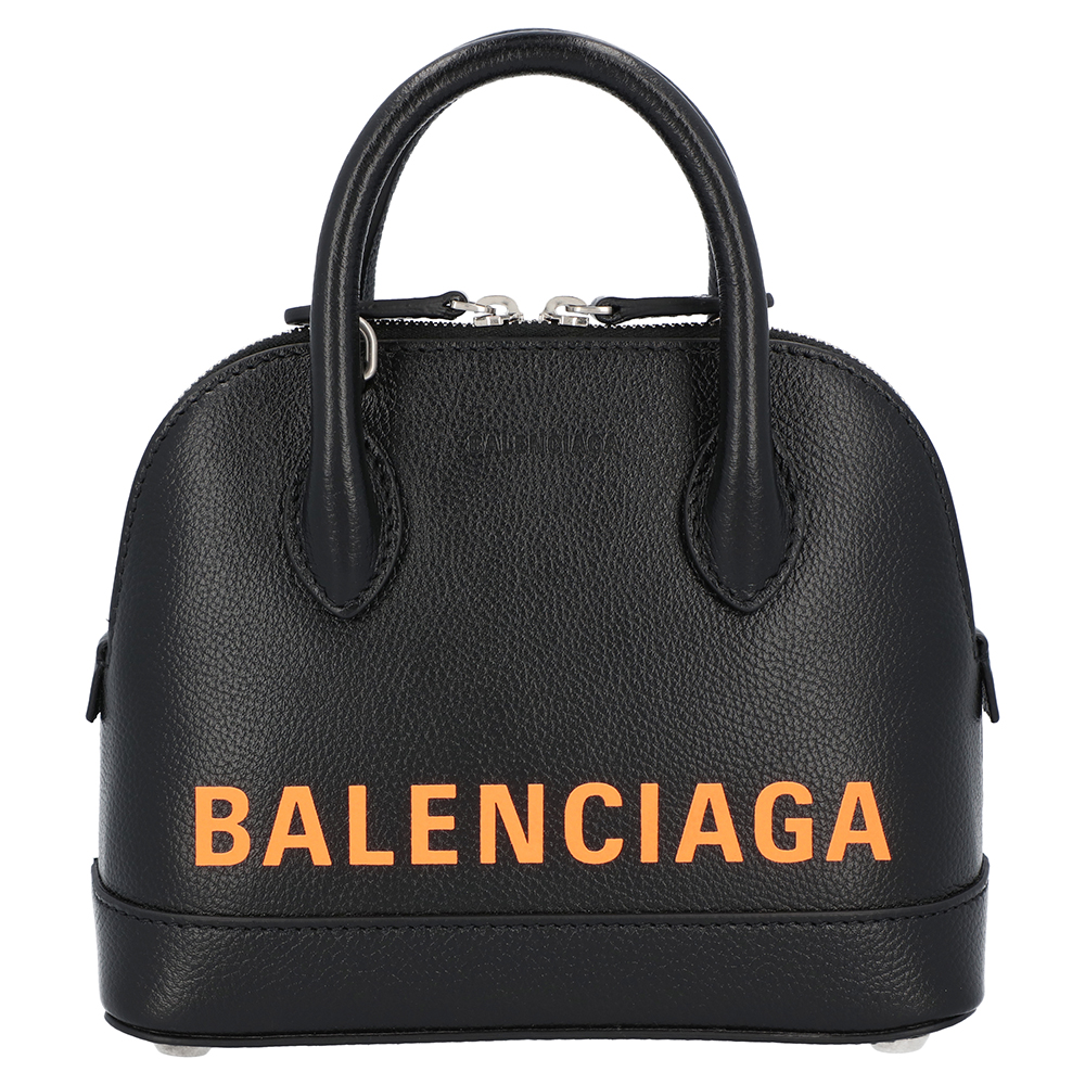 

Balenciaga Black Leather Ville  Top Handle Bag
