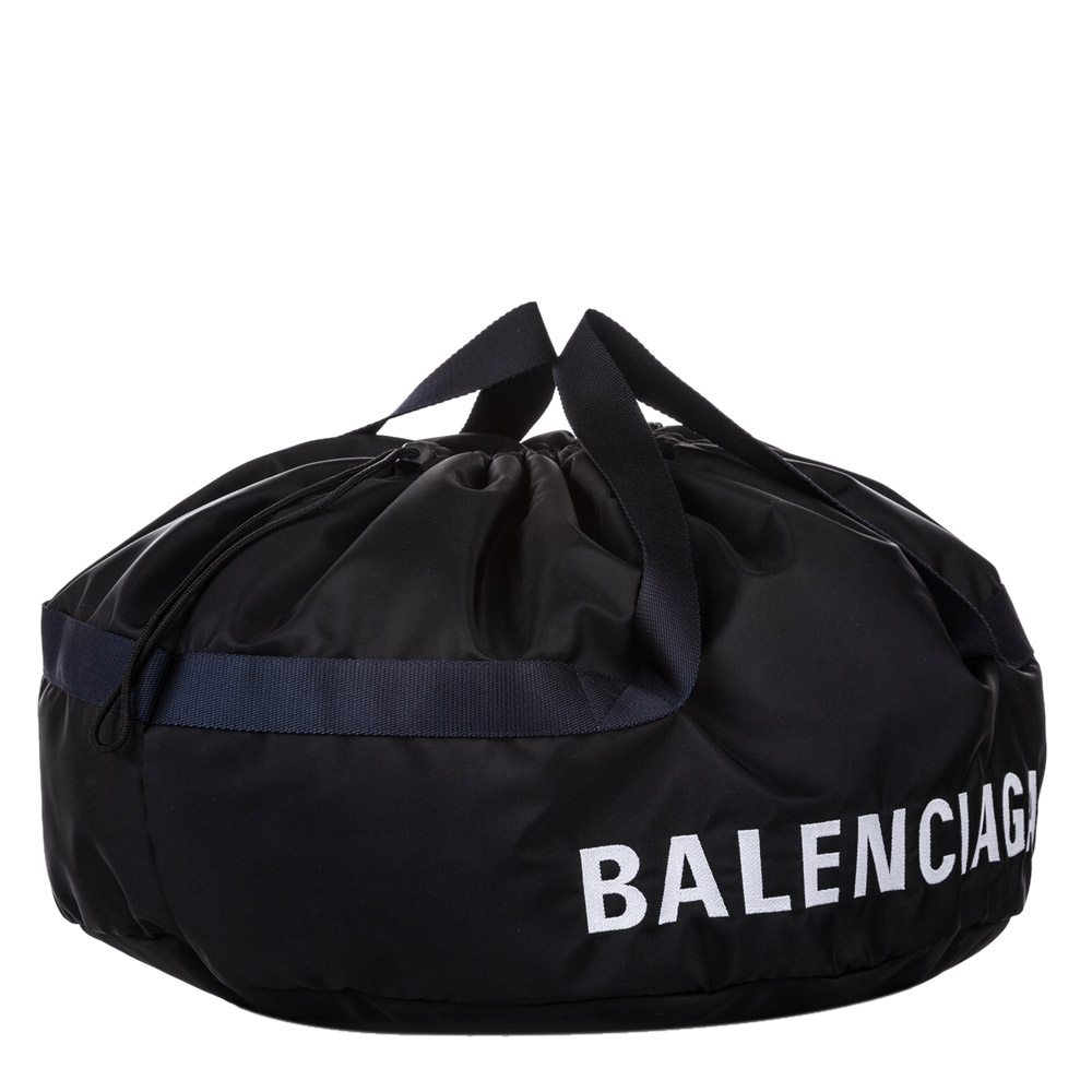 

Balenciaga Black  Wheel Everyday Nylon Travel Bag