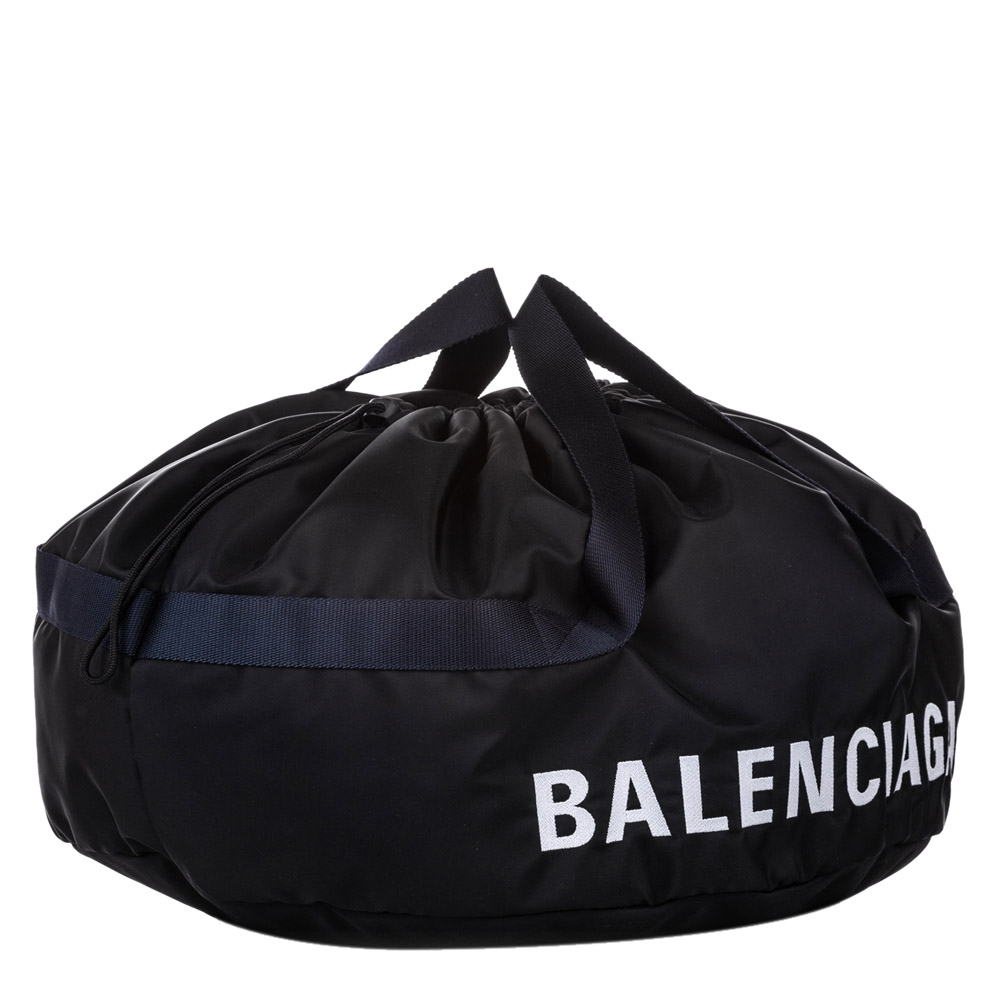 

Balenciaga Black  Wheel Everyday Nylon Travel Bag