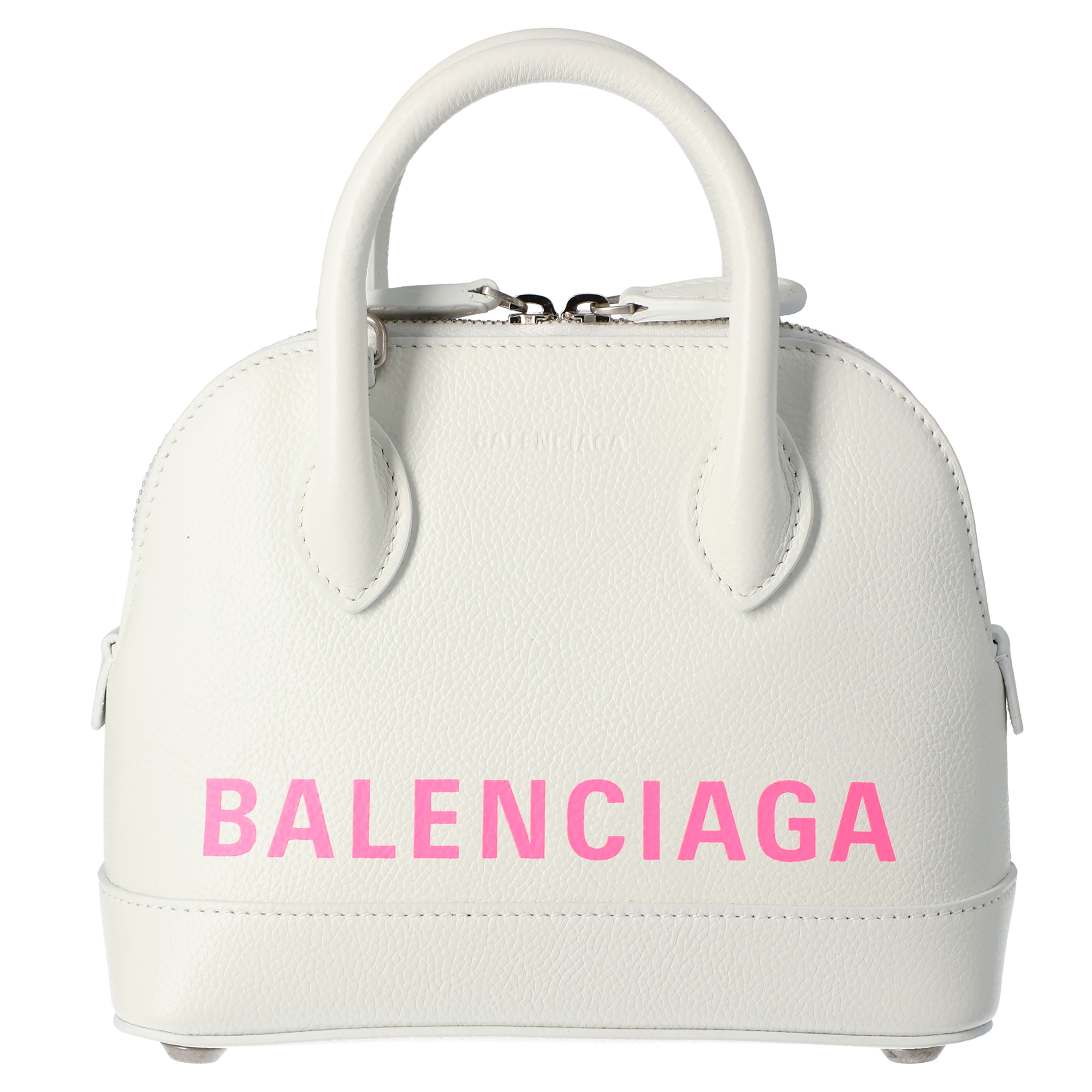

Balenciaga White Leather  Ville Top Handle Bag