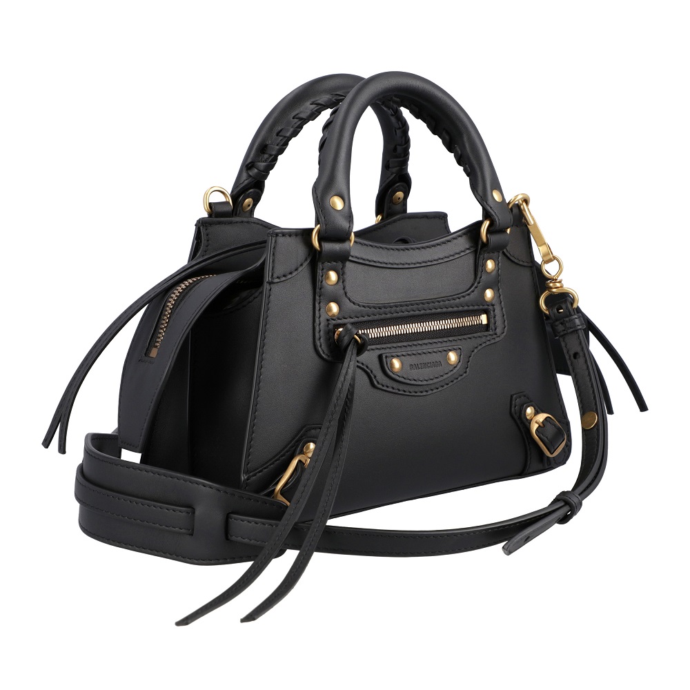

Balenciaga Black Leather Neo Classic Mini Bag