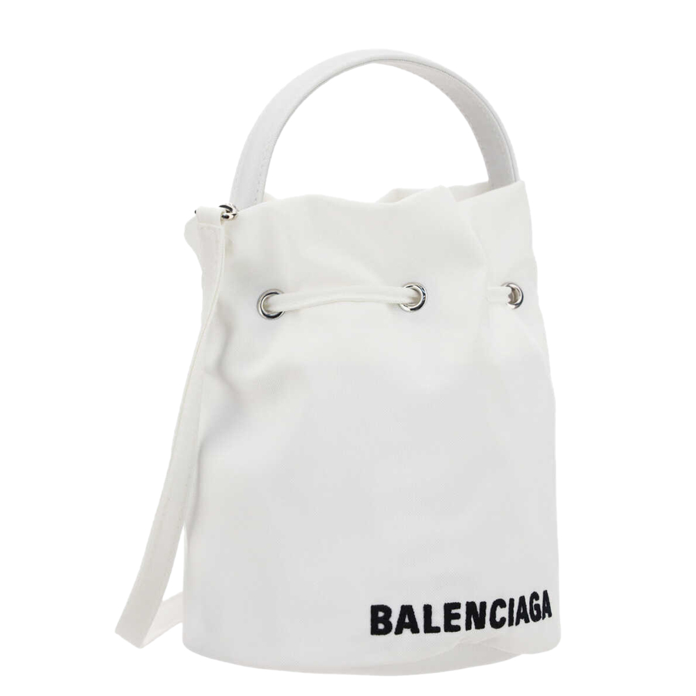 

Balenciaga White Wheel Bucket Bag