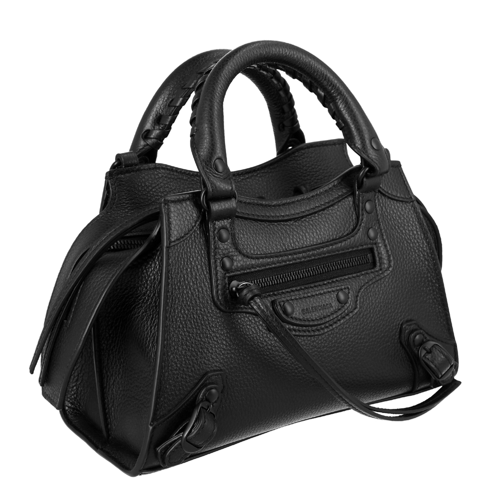 

Balenciaga Black Leather Neo Classic Mini Bag