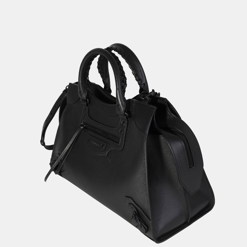 

Balenciaga Black Grained Calfskin Leather Neo Classic Shoulder Bag