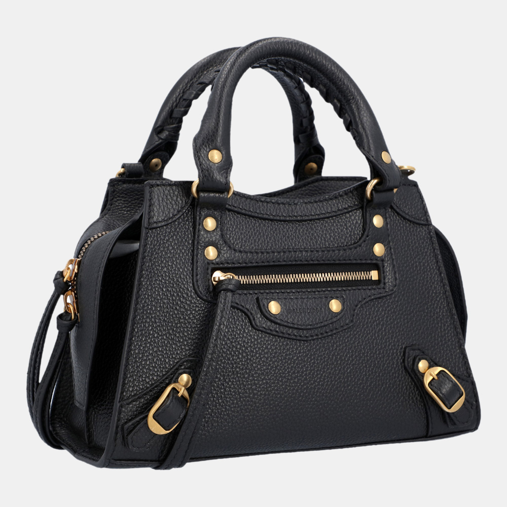 

Balenciaga Black Leather Neo Classic Mini Bag