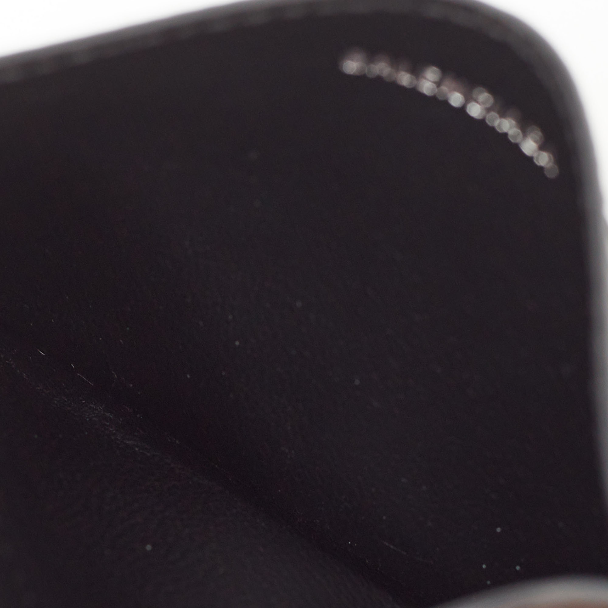 

Balenciaga Black Leather Logo Card Holder