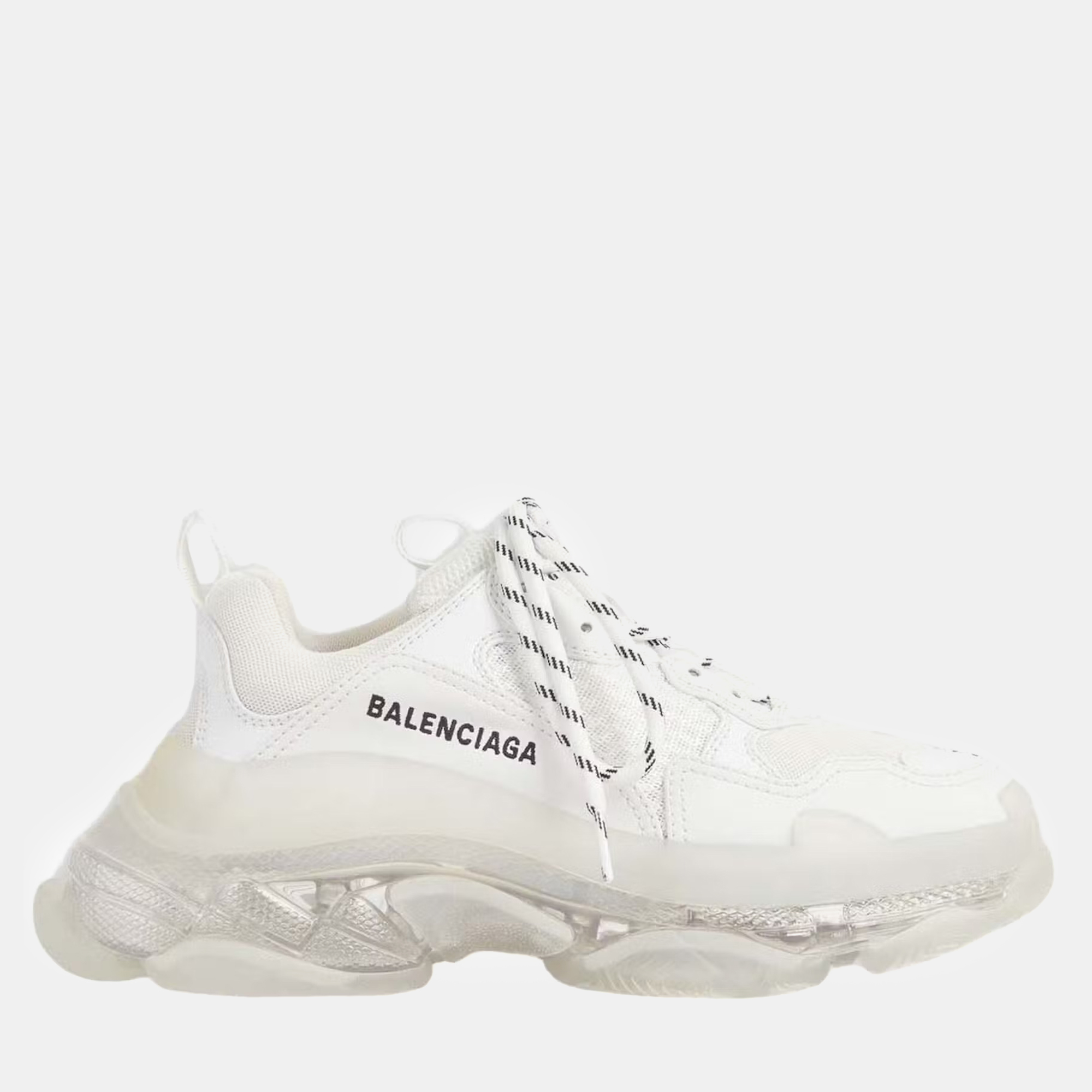 

Balenciaga White Triple S Clear Sole Sneaker