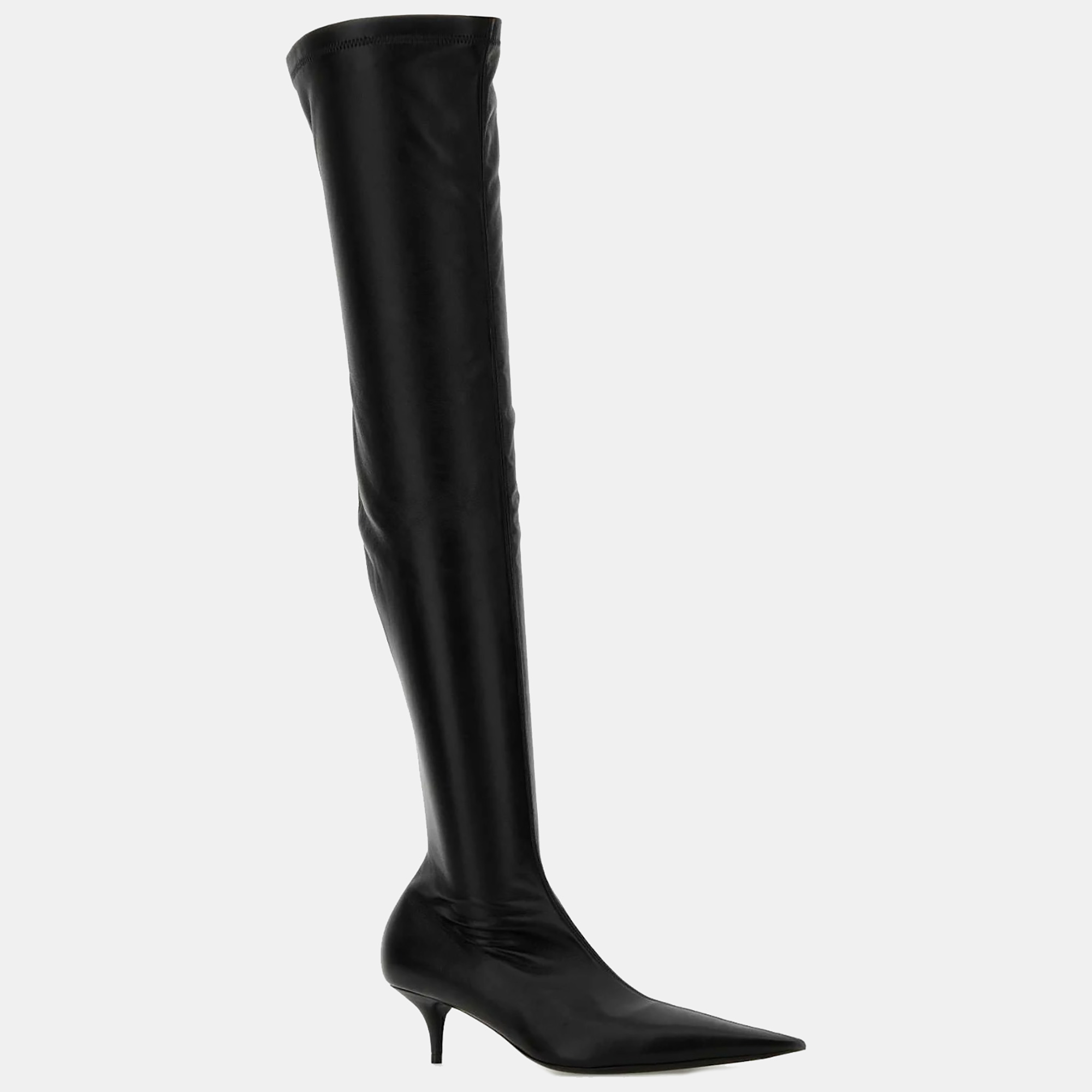 

Balenciaga Black Nappa Leather Avenue Boots Boots EU