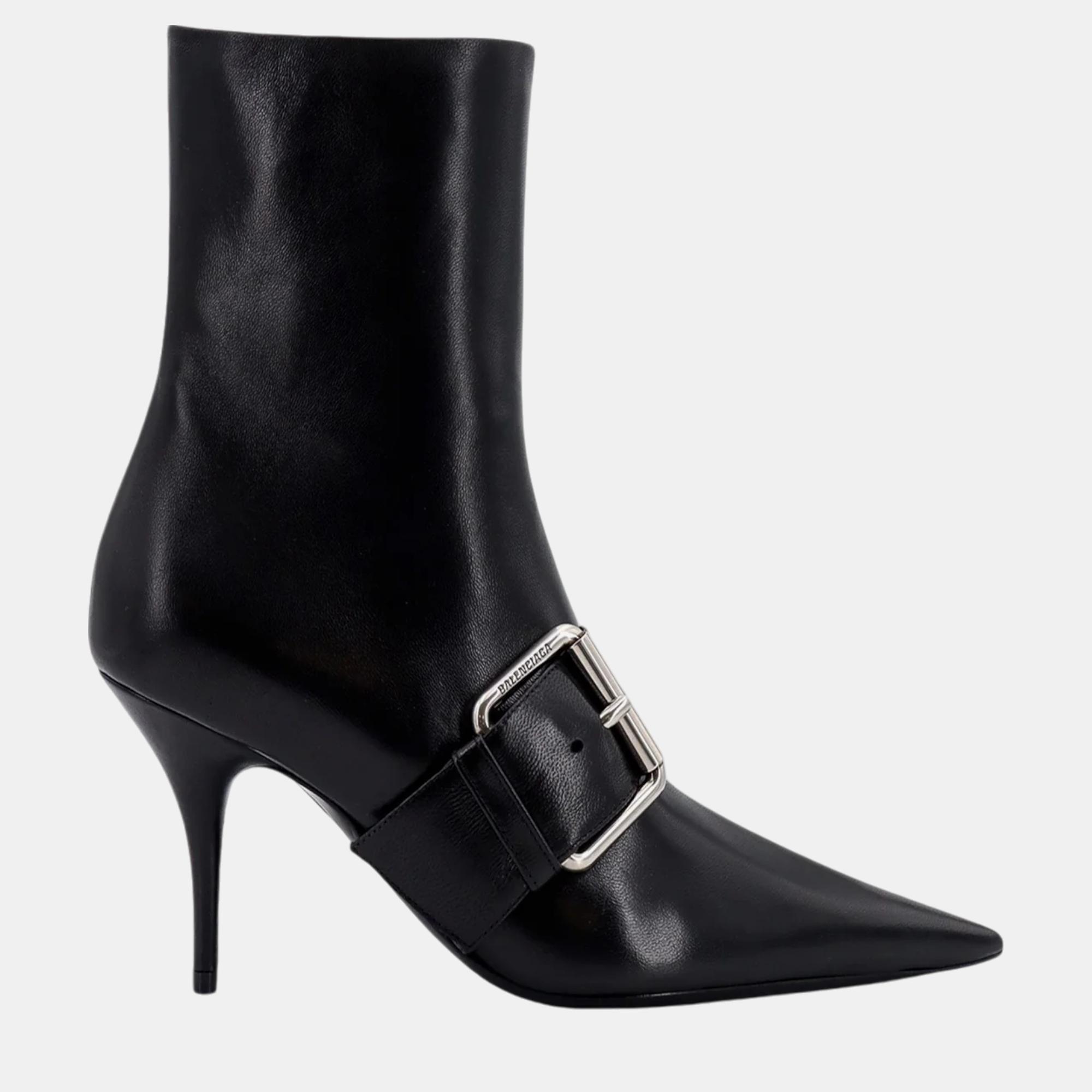 

Balenciaga Black Ankle Boots Boots 40