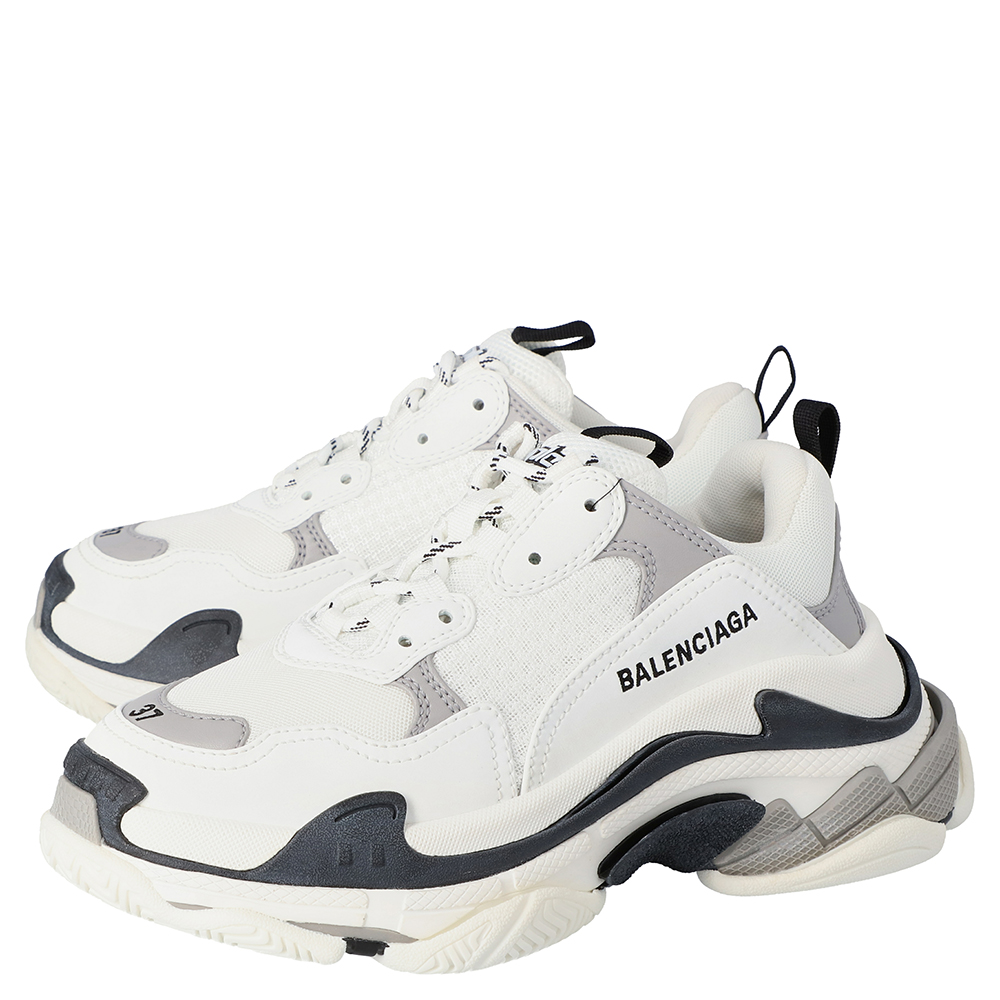 balenciaga black and white sneakers
