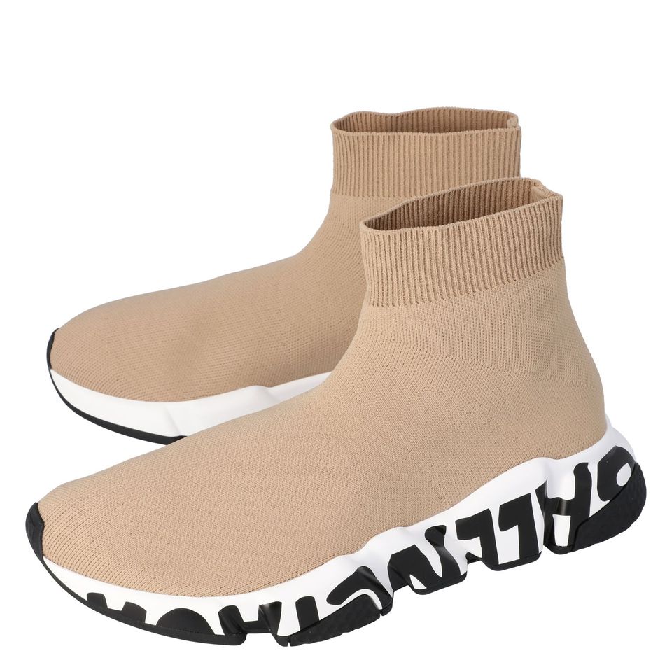 balenciaga socks beige